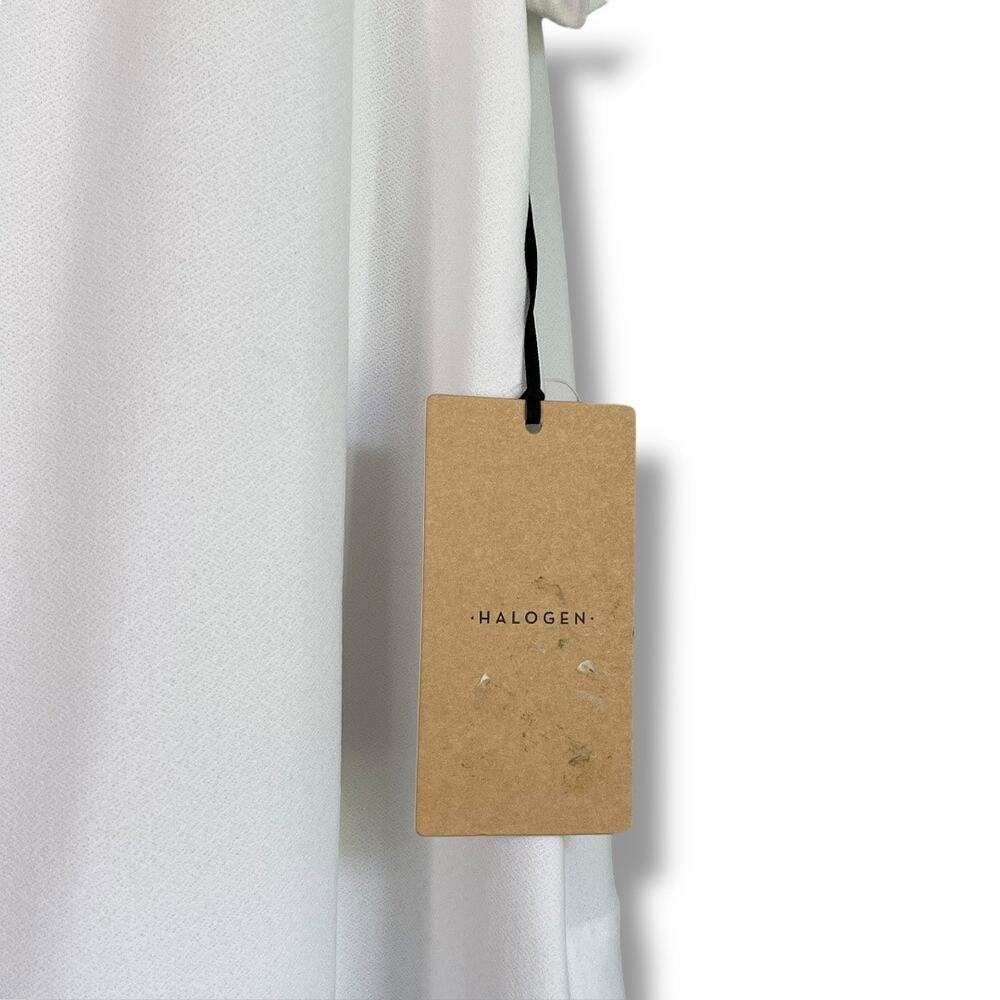 Halogen pleated one shoulder blouse NWT - Picture 3 of 5